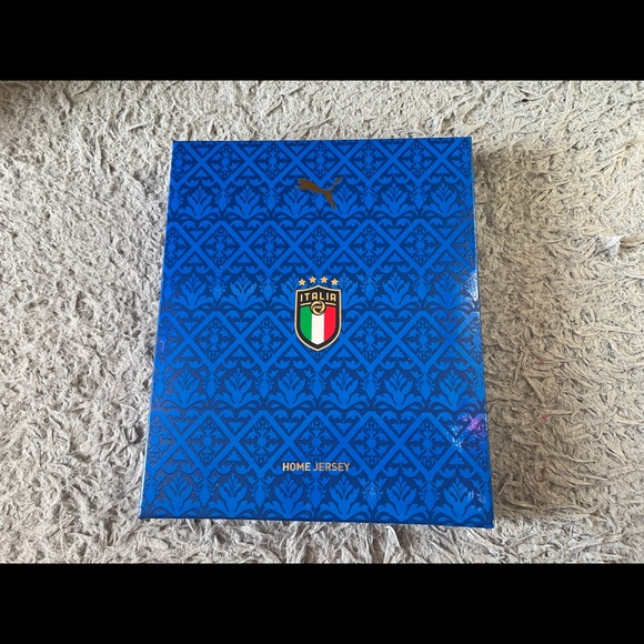 Italy Authentic Puma boxed jersey shirt Euro 2020 2021 Champion Insigne 10 - Picture 2 of 7
